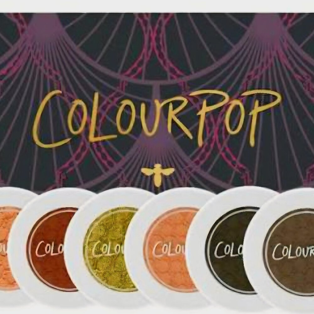 Colour Pop Love A Flare Super Shock Eyeshadow Set NWT